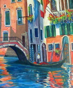 "Canareggio Canal" oil 16x24  $350